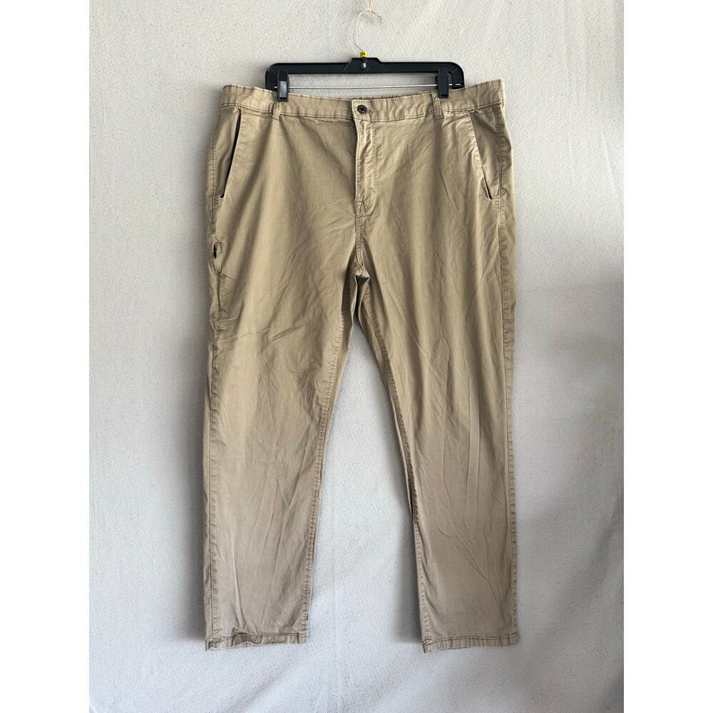 Kenneth Cole Reaction Beige Khaki Cotton Men's Pants 33x32